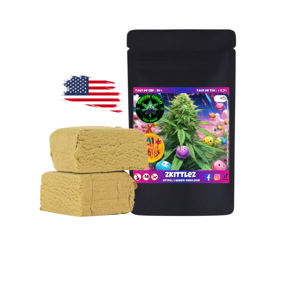 Pollen Cali Plate Zkittlez - Green orso