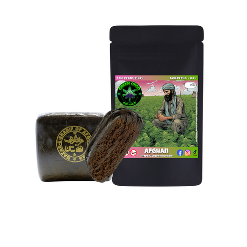 Afghan - Green orso