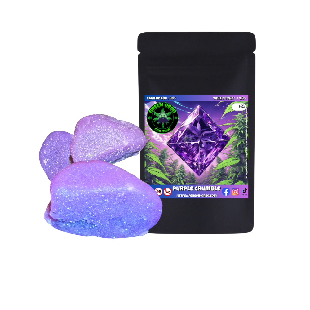 Purple crumble - Green orso