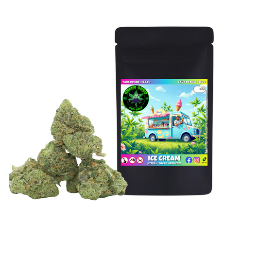 Small bud Ice Cream Hydroponie - Green orso