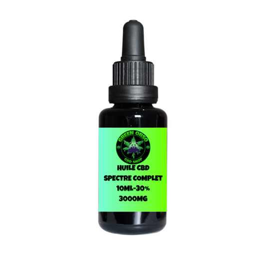 Huile de CBD 30% - Spectre complet - Green orso