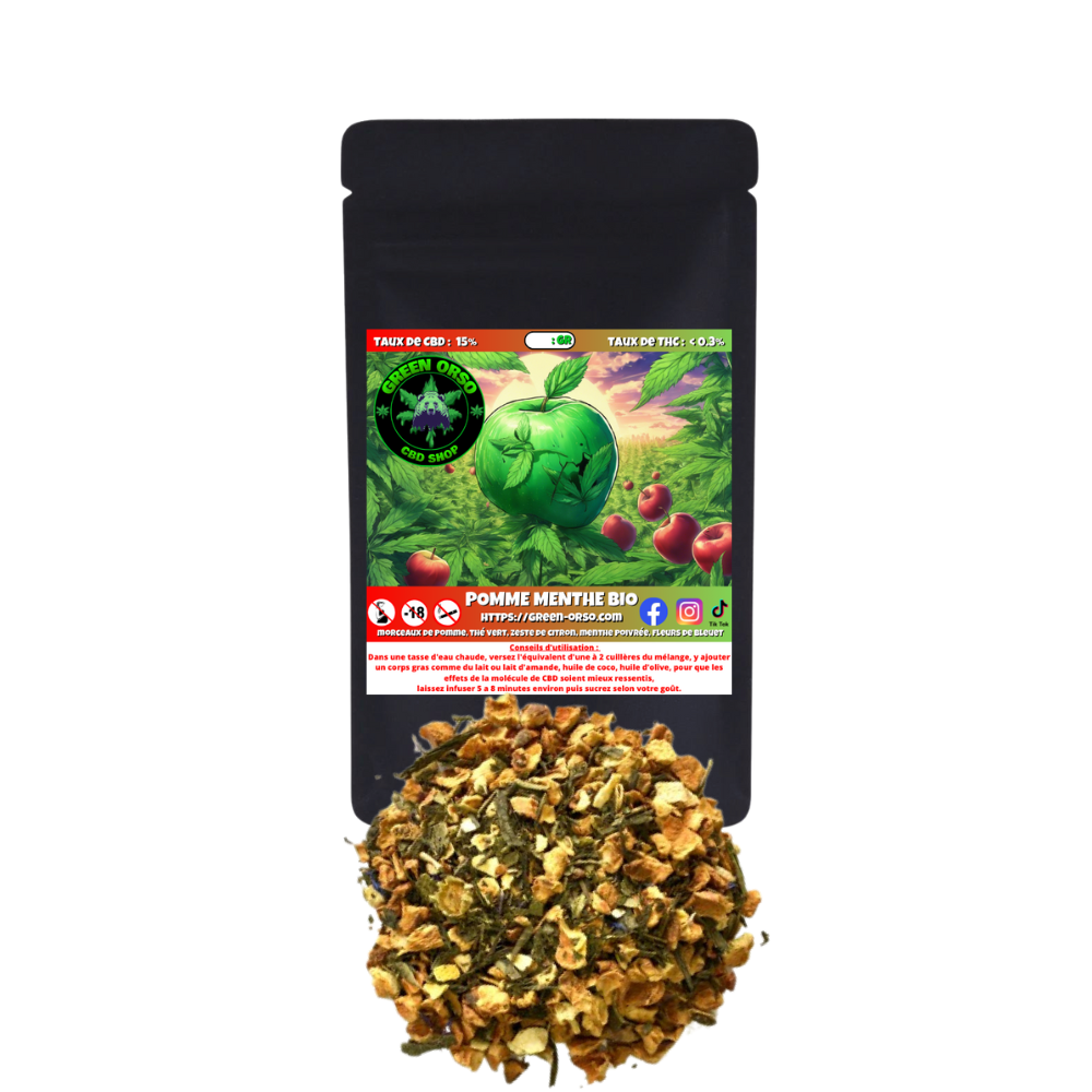 Thé Pomme menthe BIO - Green orso