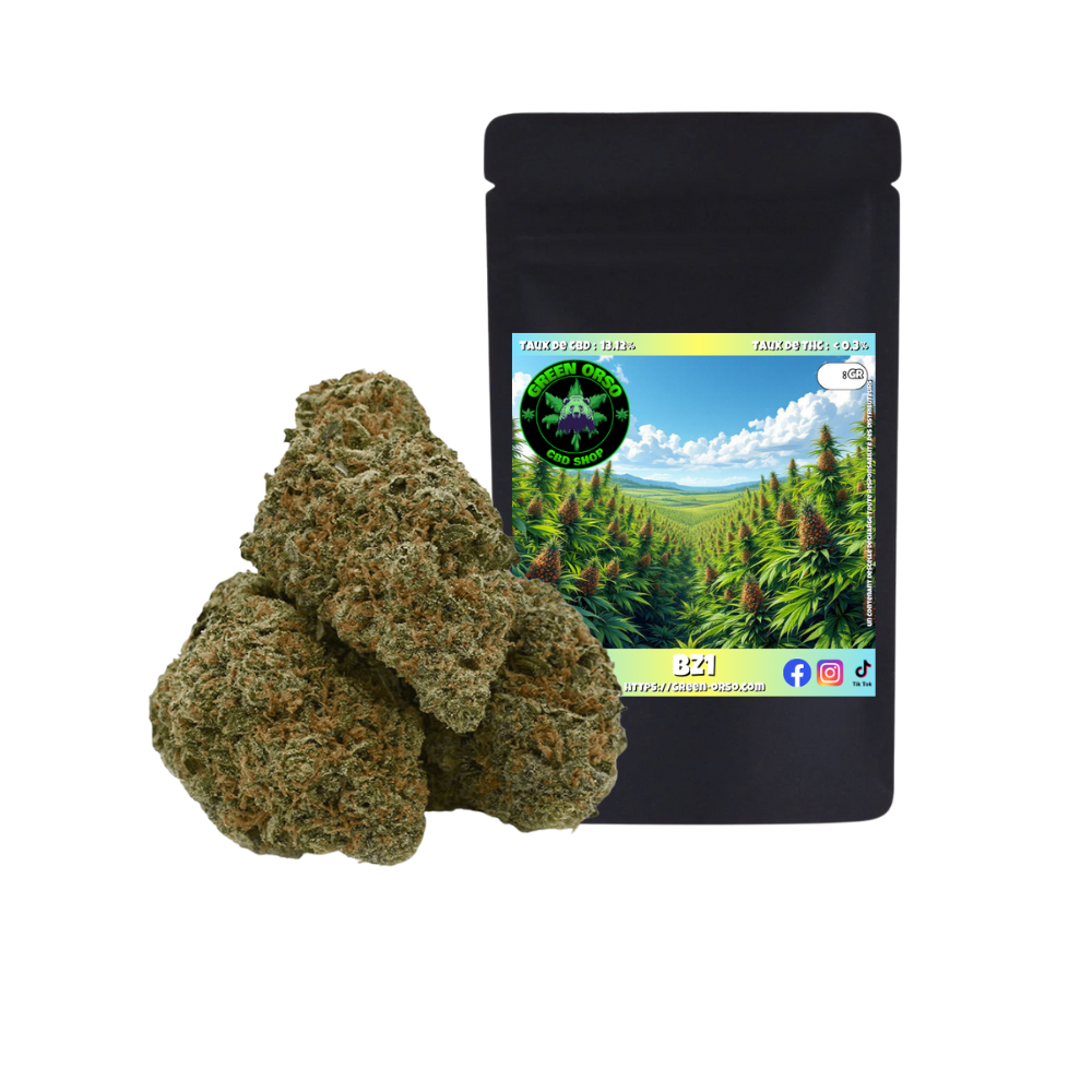 BZ1 CBD hydro — trichomes résine Green Orso