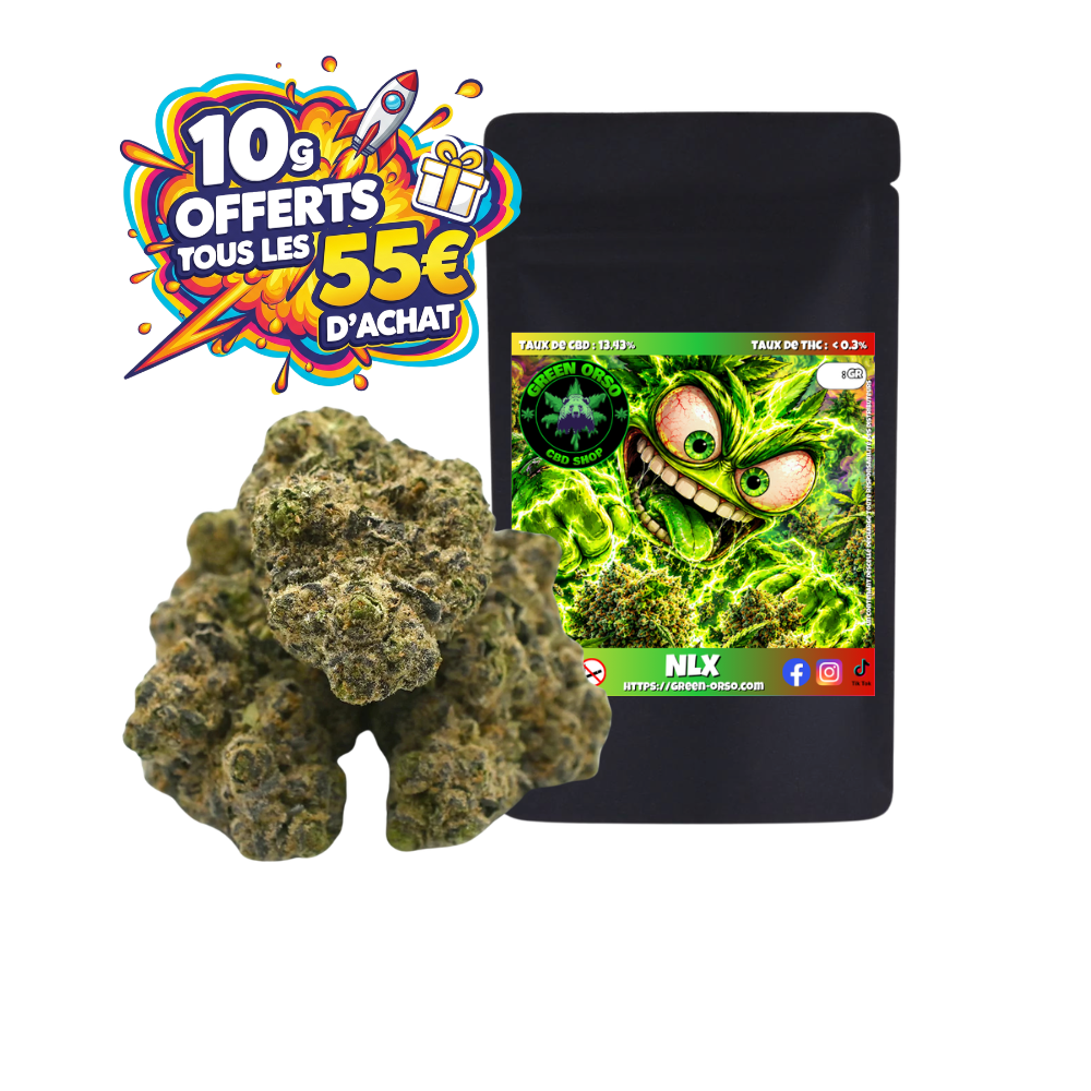 Fleur CBD NLX Hydroponie Indoor Small Bud – Green Orso
