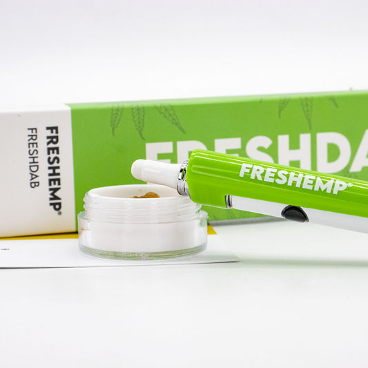 Kit vaporisateur pour extraits (avec batterie) - Fresh Dabs by FRESHEMP - Green orso