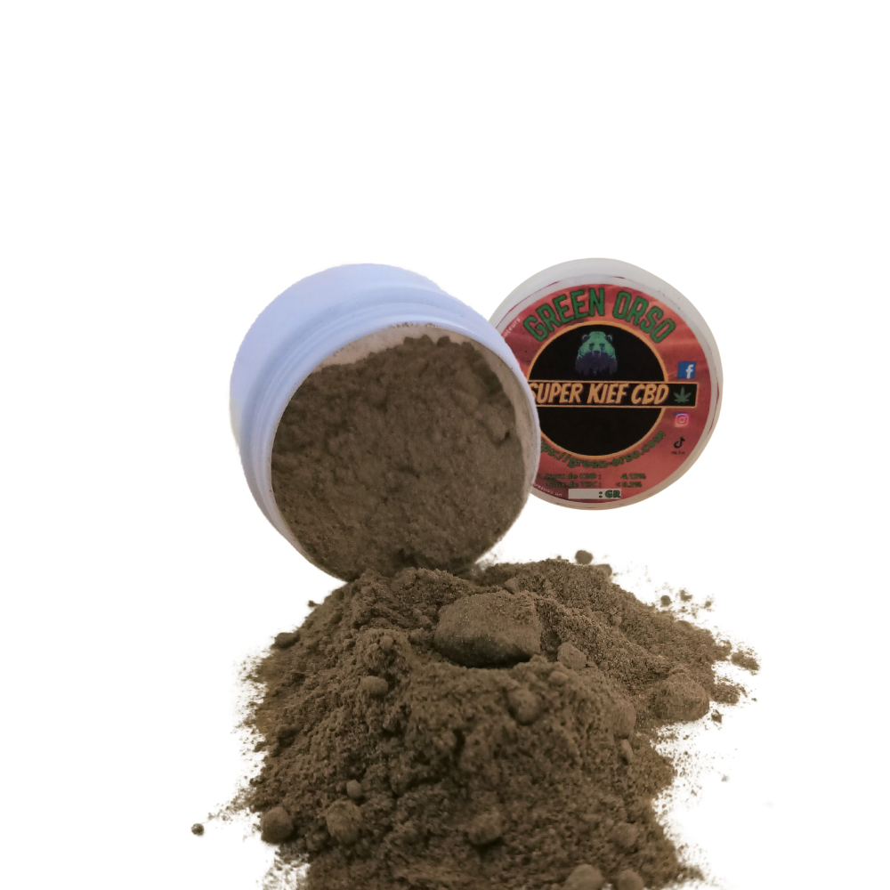 Super kief (pollen) CBD - Green orso